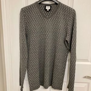 Armani Collezioni  V neck Wool Sweater Size M